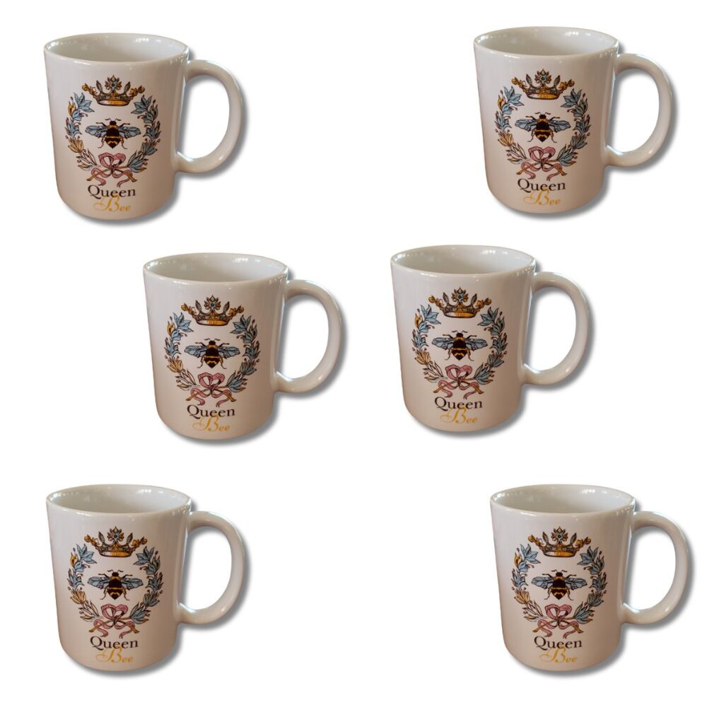 Coffee/Tea Mug with Queen Bee Design